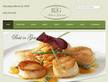 Tablet Screenshot of bestingourmet.com